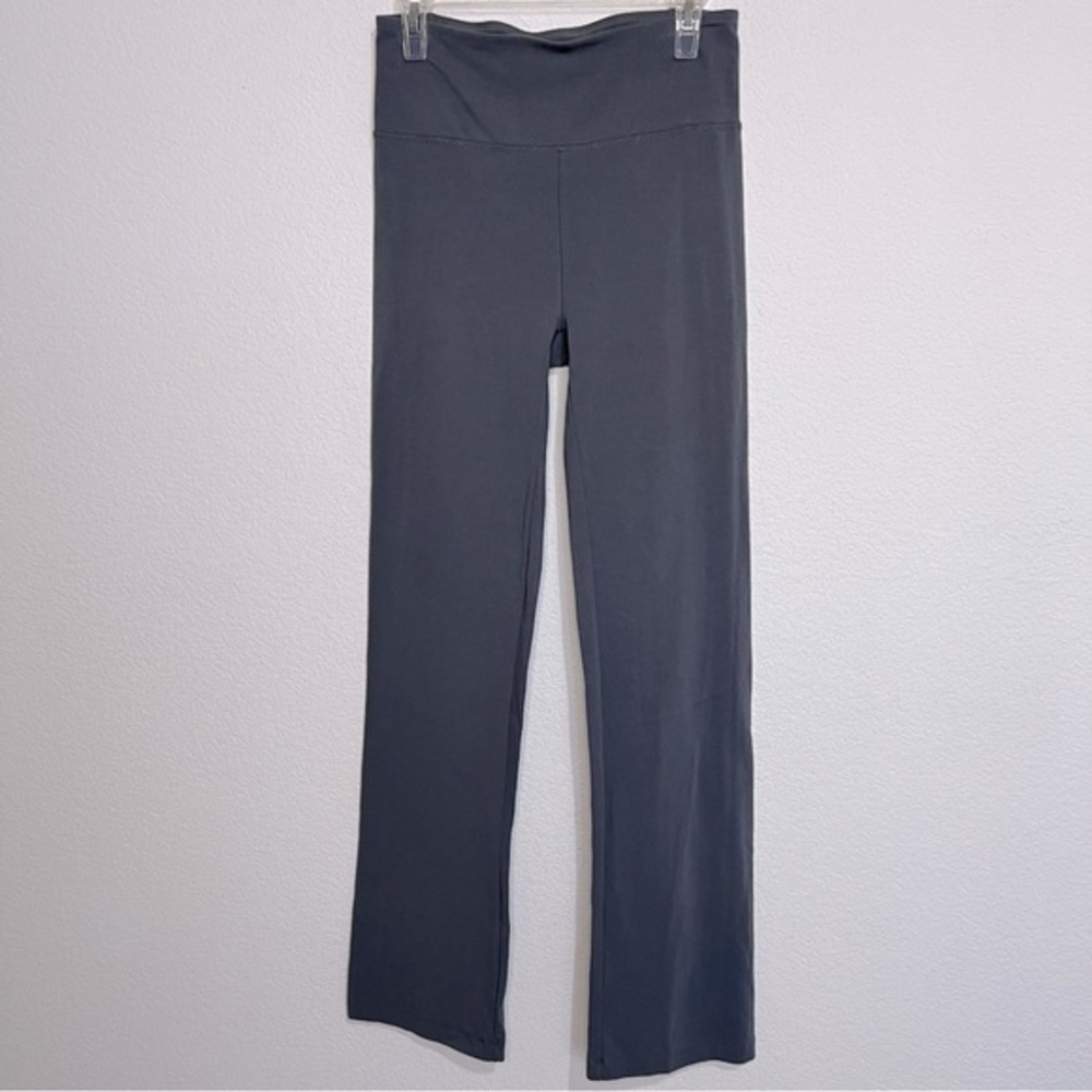 Bally Slate Gray Total Fitness Women’s The Legacy Tummy Control Pant Medium Long